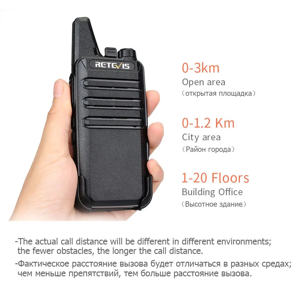 wholesale walkie talkie 20 pcs retevis rt22 frs rt622 pmr radio handy radio station hotel restaurant cafe shop walkie talkies free global shipping