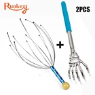 Металлический массажер-Осьминог для релаксации кожи головы