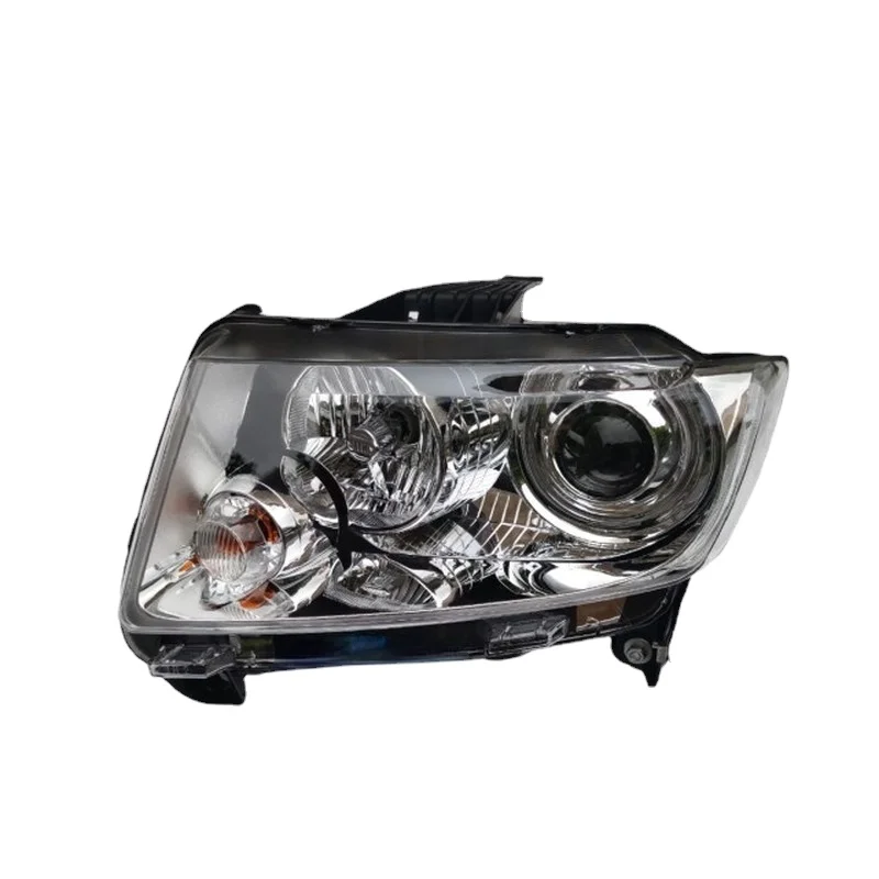Для 2011 2012 2013 2014 2015 jeep Compass фары в сборе дневные ходовые огни Верхние и низкие балки