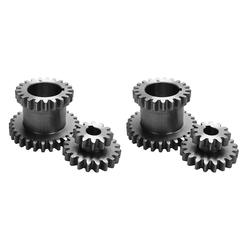 

4Pcs/Set Cj0618 Teeth T29xt21 T20xt12 Dual Dears Metal Lathe Gear Duplicate Gear Double Gear