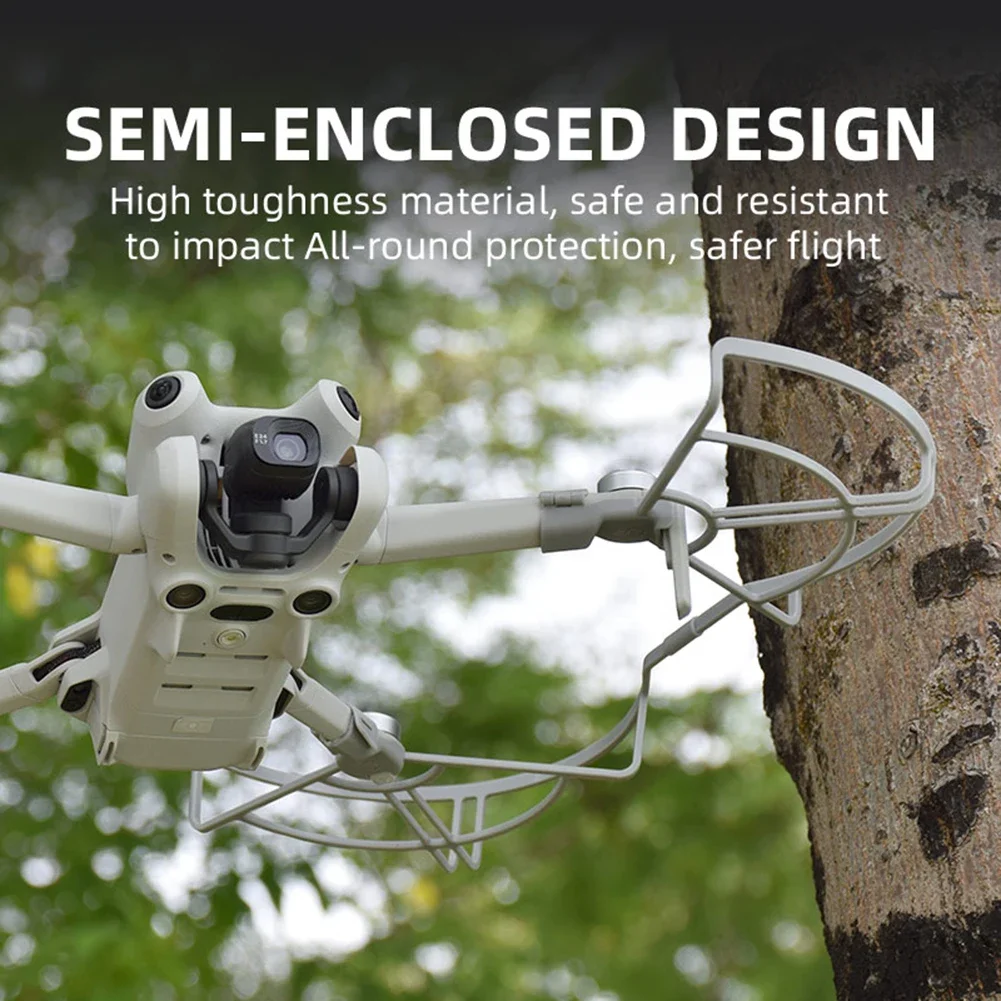Полузакрытый Пропеллер для DJI Mini 4 Pro быстросъемное защитное кольцо пропеллера