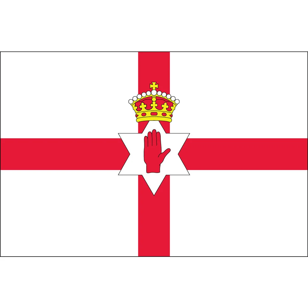 

Dsflag3X5Fts 90X150cm Northern Ireland Flag North Irish Ulster Flag