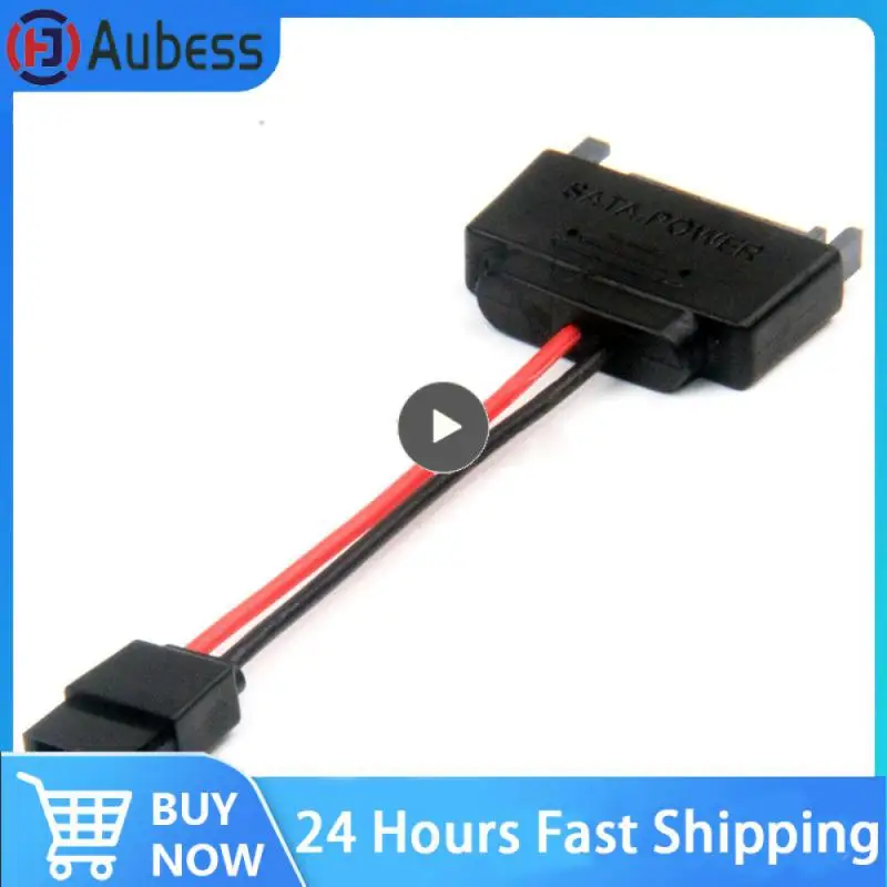 

Power Adapter Cable Wear Resistance Sata To Optical Drive 6p Line Durable Easy To Use Optical Drive 20awg Thick Line 6cm