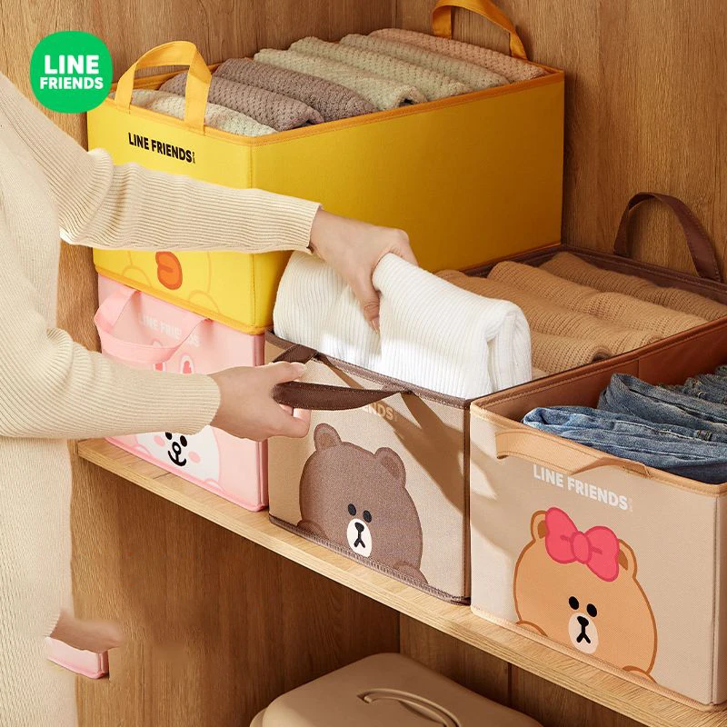 Kawaii аниме Miffy Rabbit ящик для хранения одежды и штаны милый мультяшный многослойный