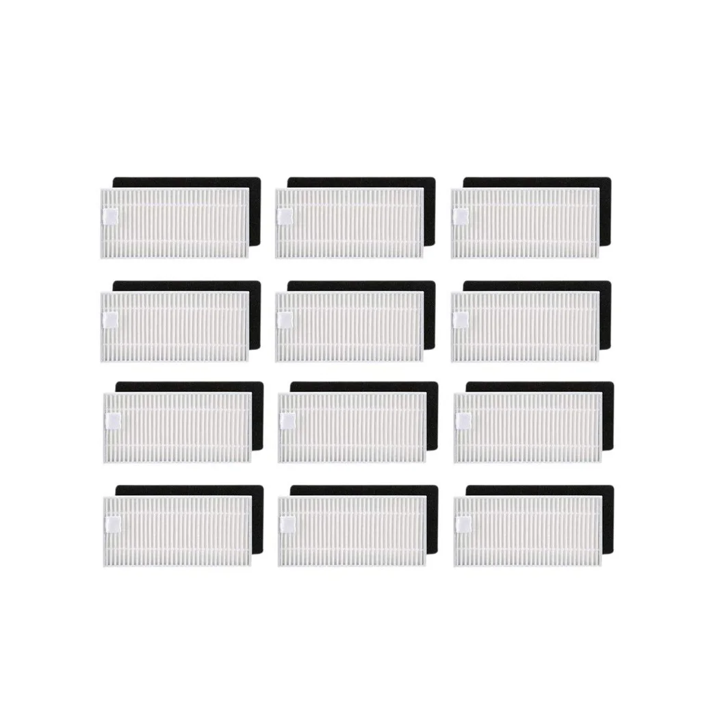 

12-Pack HEPA Filter for Ecovacs Deebot N79 N79S Vacuum Parts Accessories