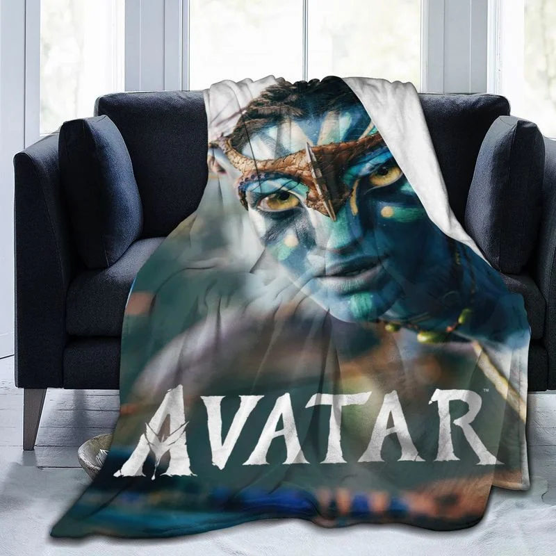 

Classic Avatar Cameron& Printed Soft Flannel Blanket Teens Kids Throw Sofa Bed Household Gift Soft and Comfortable Blanket