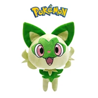 pokemon green fox plush toy japan movie anime cat green fox cute cartoon stuffed doll plush toy peluche plushies plush toys gift