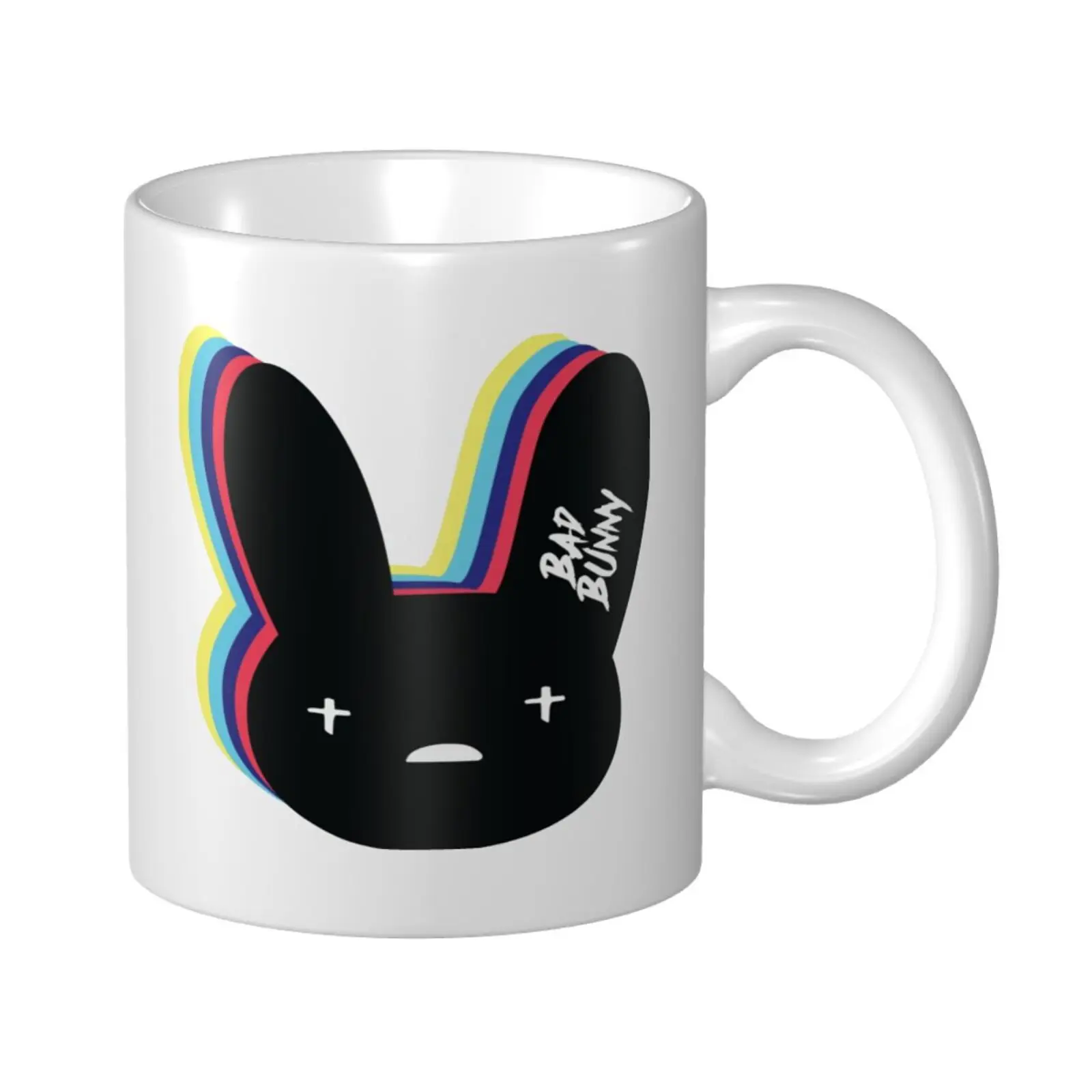 

Bad Bunny 2 Personalized Gift Coffee Services Large Tea Mug Drinkware