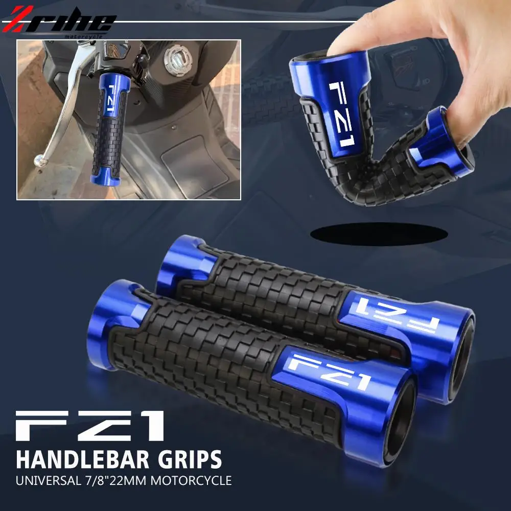 

7/8" 22mm Motorcycle Anti-Slip Handle Bar Handlebar Hand Grips For YAMAHA FZ1 FZ6 FZ8 FAZER FZ1N FZ1S FZ6N FZ6R FZ6S FZ8N FZ8S