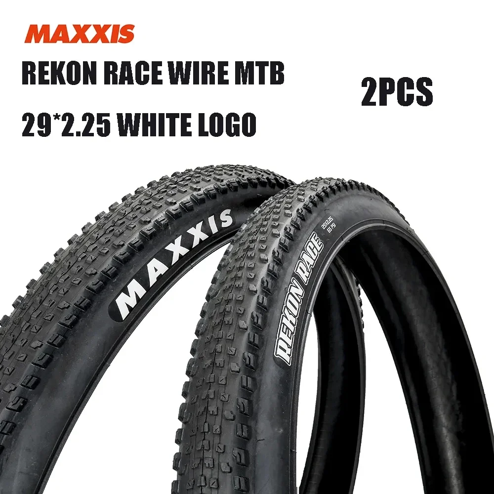 

Велосипедные шины MAXXIS 29 для горных велосипедов, 2 шт., 29x2,25, проволочные шины REKON RACE EXO, антипрокольные шины для горных велосипедов, шины для горных велосипедов по бездорожью с белым логотипом