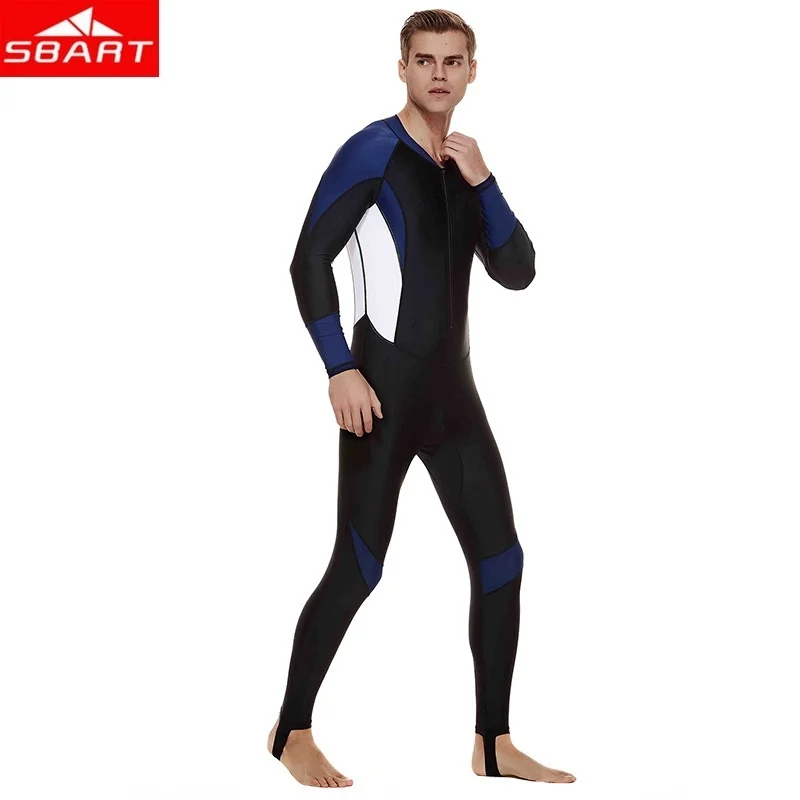 

Sbart 2020 New Men Surfing Cloth Sunscreen Wetsuit Anti-jellyfish Lycra Quick-dry Snorkeling Swimwear Summer Beach Bathing Suit