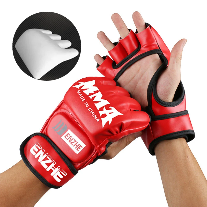 

5 цветов, полуперчатки Для MMA, боксерские перчатки, спортивные боксерские Профессиональные боксерские перчатки для дайвинга, тайского бокса, защитное снаряжение для рук