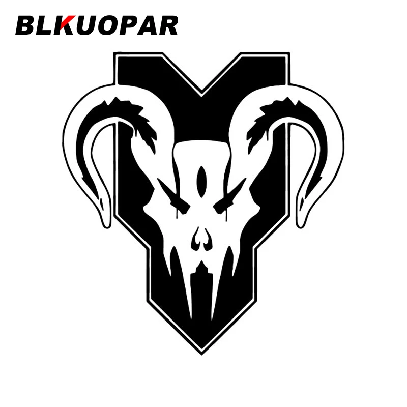 

BLKUOPAR Apex Predator Badge Video Game Silhouette Car Sticker Refrigerator Die Cut Laptop Caravan Decal Windows Car Accessories