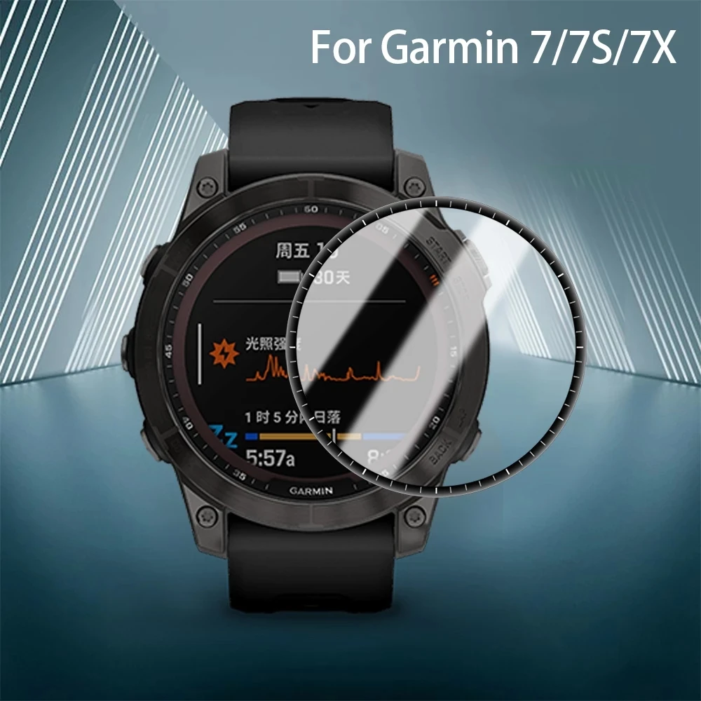 

Защитная пленка из стекловолокна для смарт-часов Garmin 7/7S/7X