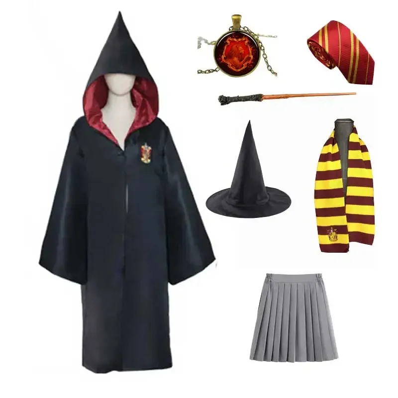 Женская школьная униформа в стиле волшебника и ведьмастера для женщин девушек