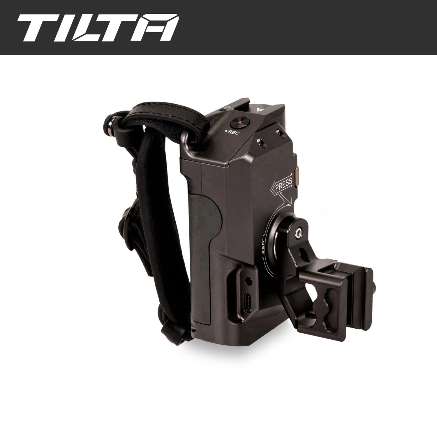 

TILTA TA-LRH-57 Professional Left Side Advanced Power Handle with R/S F570 Battery Black / Gary for TILTAING A7S3 A7 Cage