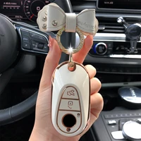 new upgrade car key case cover for mercedes benz a b c e gl s gla glk cls class amg w204 w202 w205 w212 w463 w176 w214