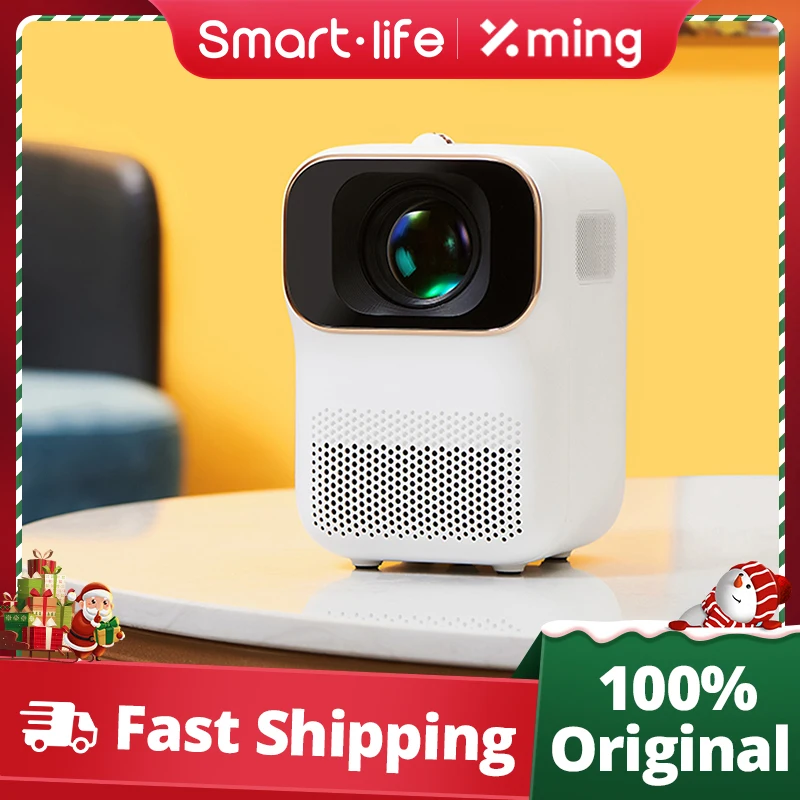 

Xming Projector Q1 SE LED 1080P HD Clear Projection w/Keystone Correction/Low Noise Home Theater Media Player Global Version