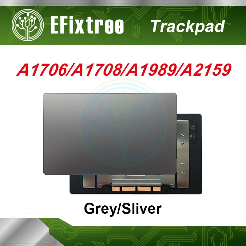Like New MacBook Pro Retina 13.3" A1706 A1708 Touchpad Trackpad With Flex Cable 821-01002-01 2016 2017 Grey Silver