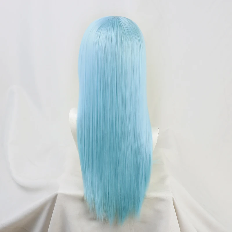 Парик для косплея джутсу касин Мива Касуми голубой + шапочка парика - купить по