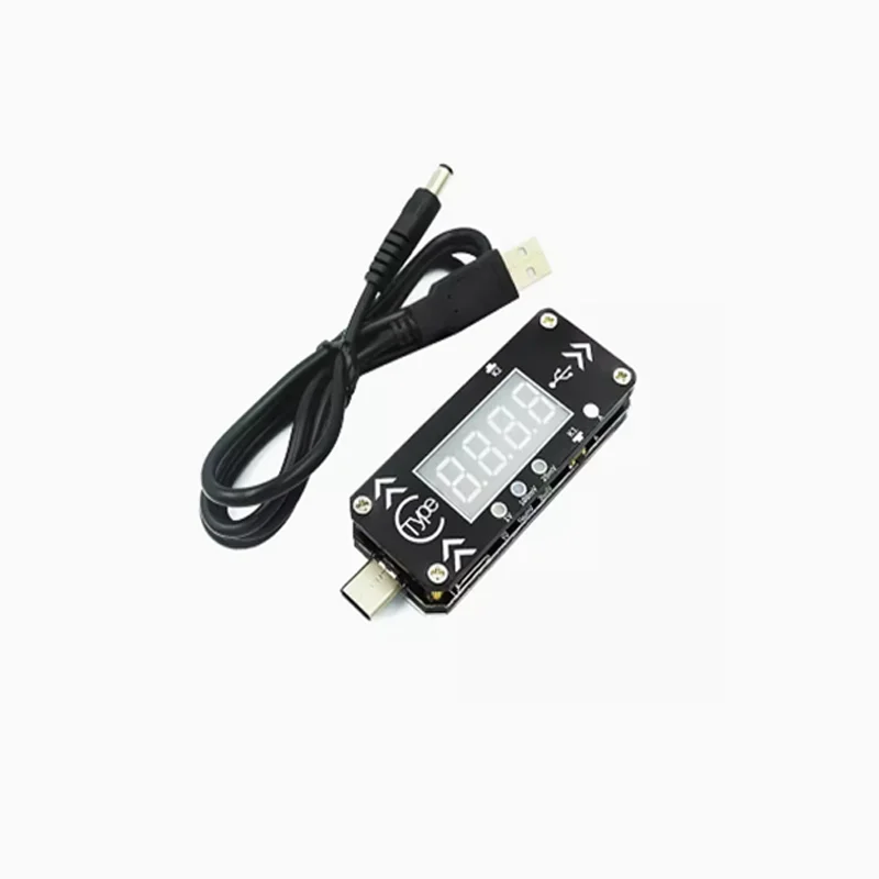 1 шт. передатчик напряжения с цифровым дисплеем типа C PD