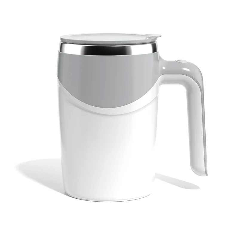 

Automatic Self Stirring Magnetic Mug Stainless Steel Temperature Difference Coffee Mixing Cup Blender Smart Mixer