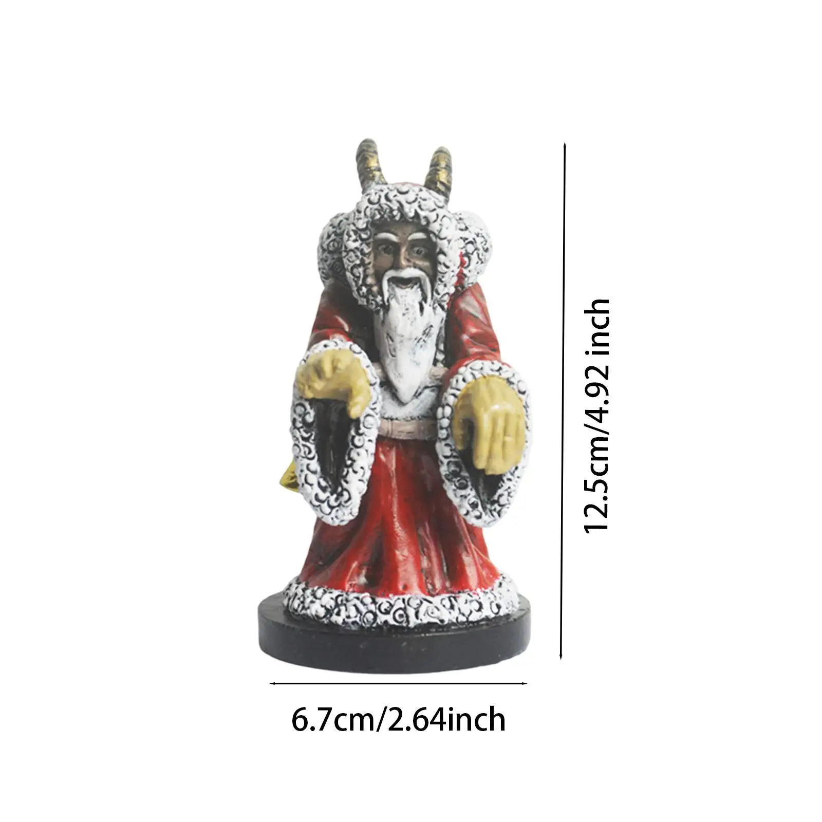 Статуя Хэллоуина скульптура из смолы современный декор сад дом крытый крамп