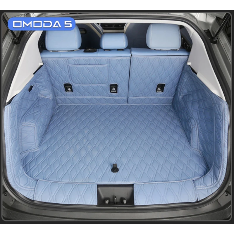 

Коврики для багажника автомобиля для Chery Omoda 5 2022 2023, аксессуары для заднего багажника, подкладка для защиты салона, коврик для защиты от грязи, коврик