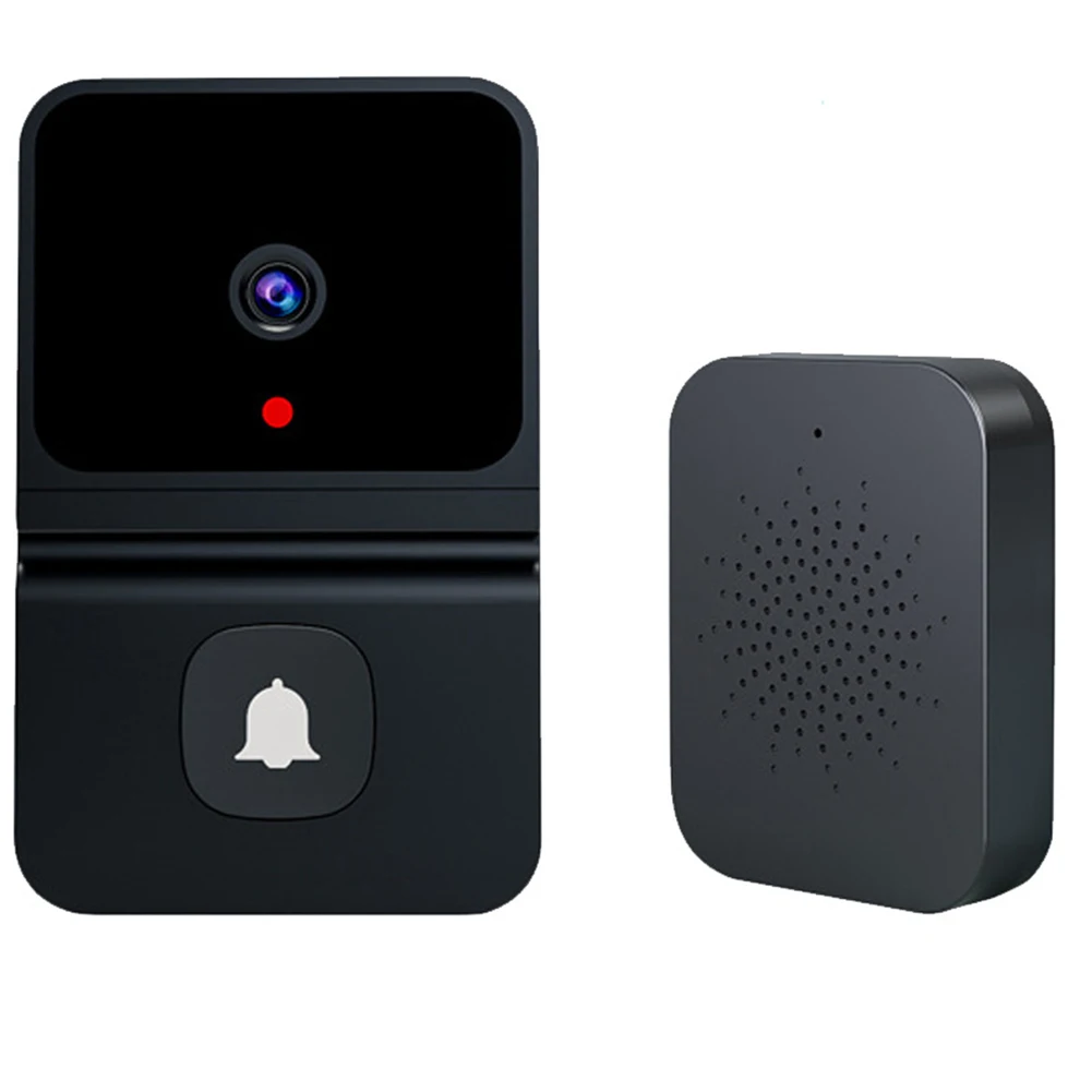 

Smart Wireless Doorbell Intelligent Audio Door Bell Intercom Waterproof Security Door Hardware Access Control Home Improvement
