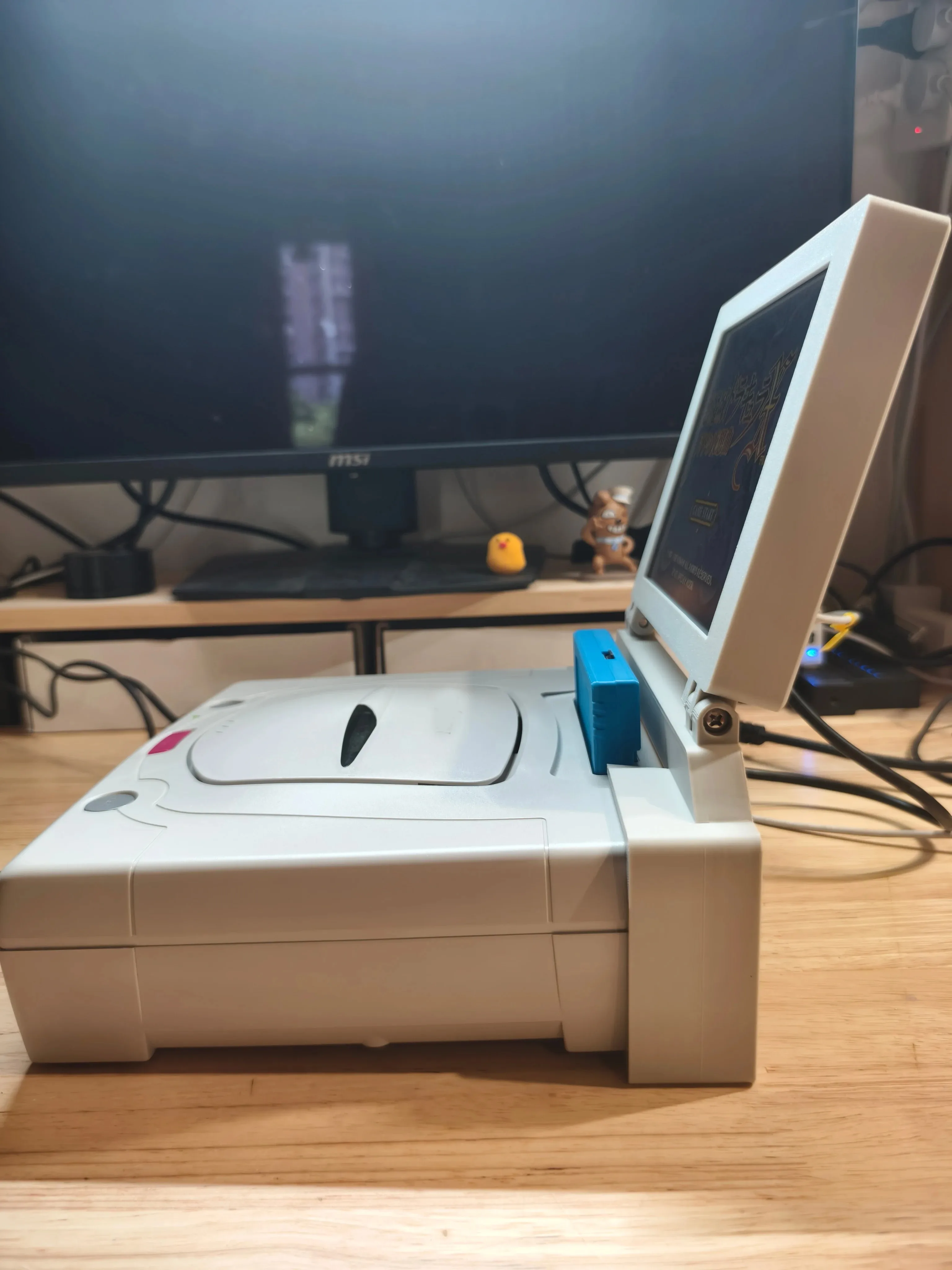Фото 8-дюймовый портативный мини-монитор Saroo SS Saturn Retro Arcade Game Console со стереозвуком для консоли Saturn SS №3