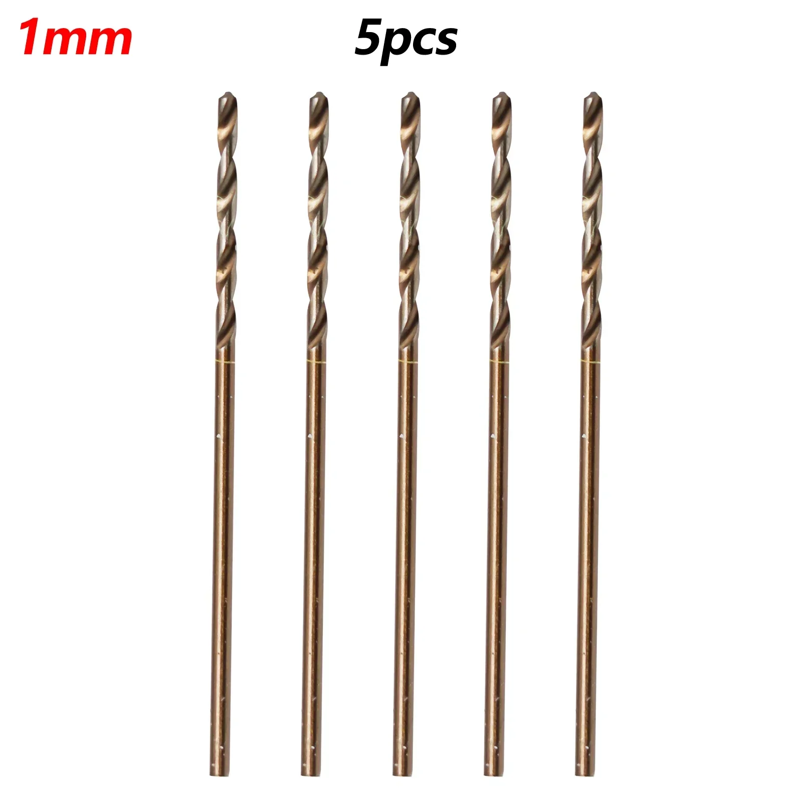 

Сверло из быстрорежущей стали M35 с кобальтом, 1/1,5/2/2,5/3/3,5/4 мм, 5 шт.