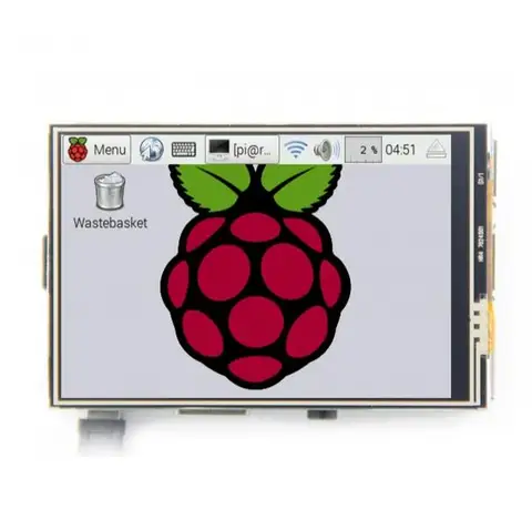 3,5 "ЖК TFT сенсорный экран для Raspberry Pi 4B/фотография + акриловая фотография + стилус