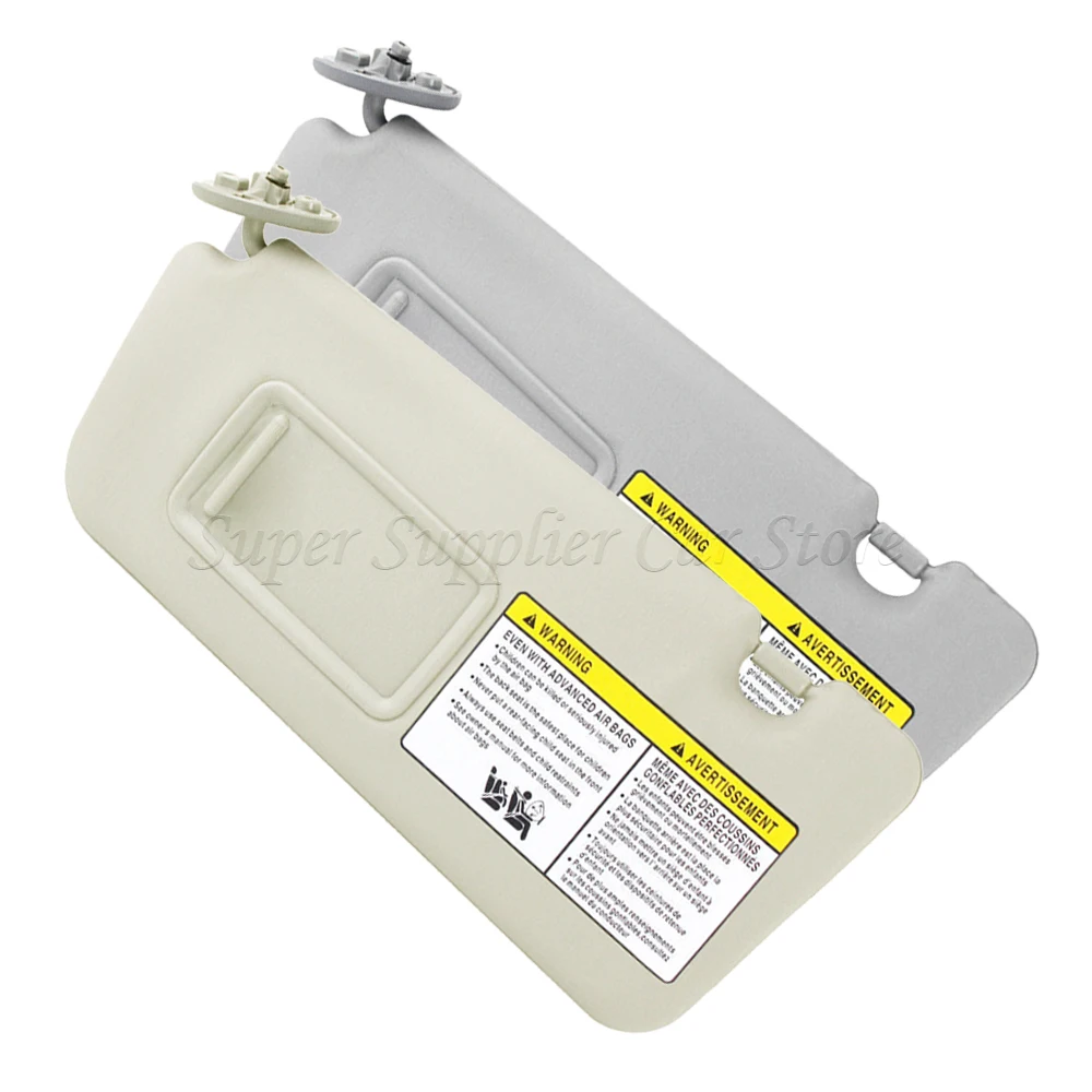 74320-42420-B0 для Toyota RAV4 2004 2005 Серый Бежевый солнцезащитный козырек Левая сторона