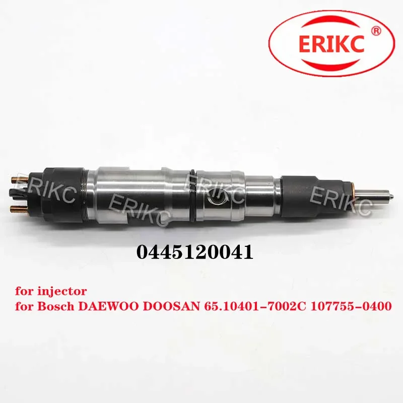 ЭРИКК 0445120041 Топливная форсунка Common Rail 0 445 120 041 для Bosch DAEWOO DOOSAN 65.10401-7002C 107755 -0400