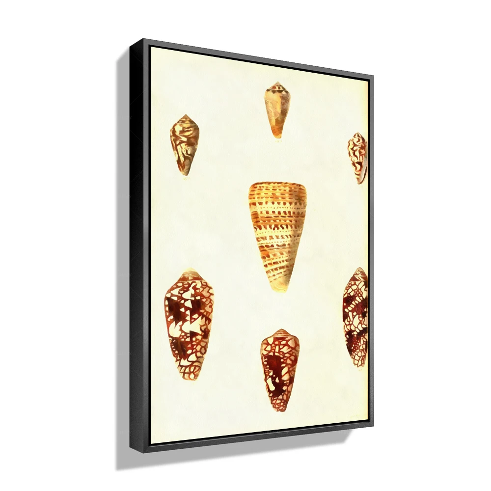 

Forbeauty яркая ракушка холст живопись абстрактные животные Красивая масляная живопись