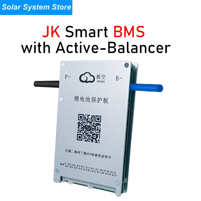Плата активного эквалайзера JK Smart Bms 8S 12S 13S 14S 16S 17S 20S 24S, литий-ионный аккумулятор Bluetooth 40A 60A 80A 100A