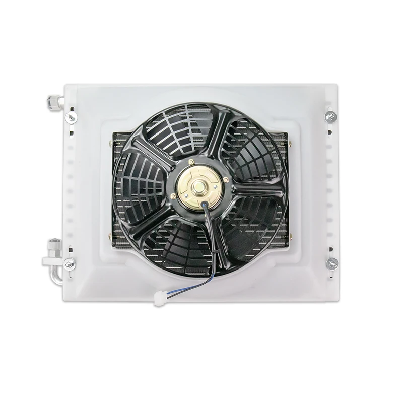 

Универсальный вентилятор охлаждения радиатора в сборе, алюминиевый конденсатор в сборе, 14x18 дюймов, для винтажного автомобиля, грузовика, кондиционера