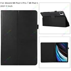 Чехол для Xiaomi Mi Pad 5  MiPad 5 Pro 5G 11 дюймов 2021 дюймов, однотонный чехол-подставка из искусственной кожи для Mipad 5 Xaomi Mipad 5 Pro