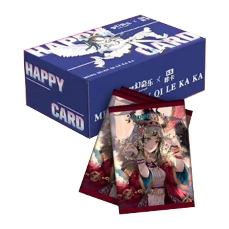 

Anime Goddess Story Rare Box Flash Card Rem Kamado Nezuko albedo Collection Game Toy Solitaire Christmas Birthday Present