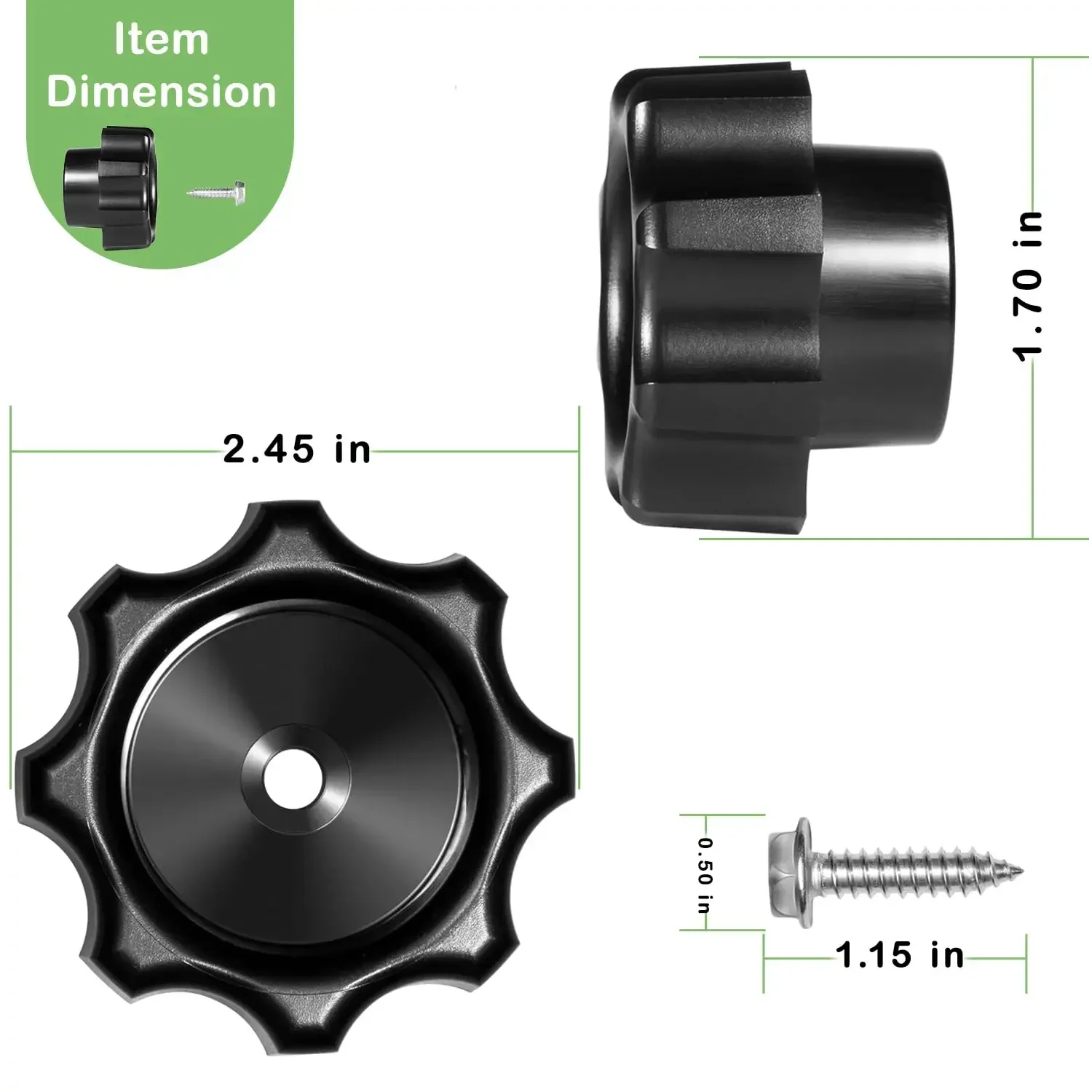 Замена комплекта ручек для настенного гидранта 630-7965 Mansfield серии 300/400/500 тип ручки
