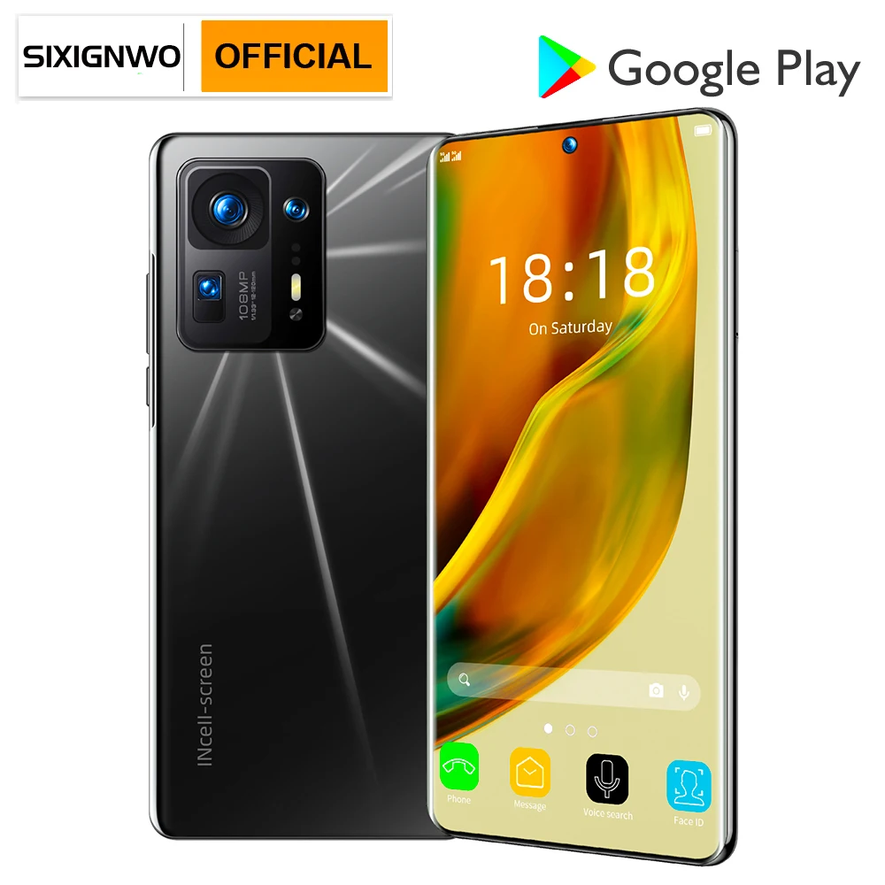 

Android 12 8GB RAM 256GB ROM Dual SIM 4G Smart Phone Call Qualcomm Snapdragon 888 Octa Core 7.3 inch 1440x3200 Resolution Tablet