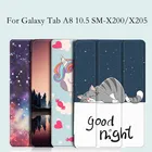 Чехол для Samsung Galaxy Tab A8 2021, Регулируемый складной смарт-чехол для планшета Samsung Galaxy Tab A8 10,5