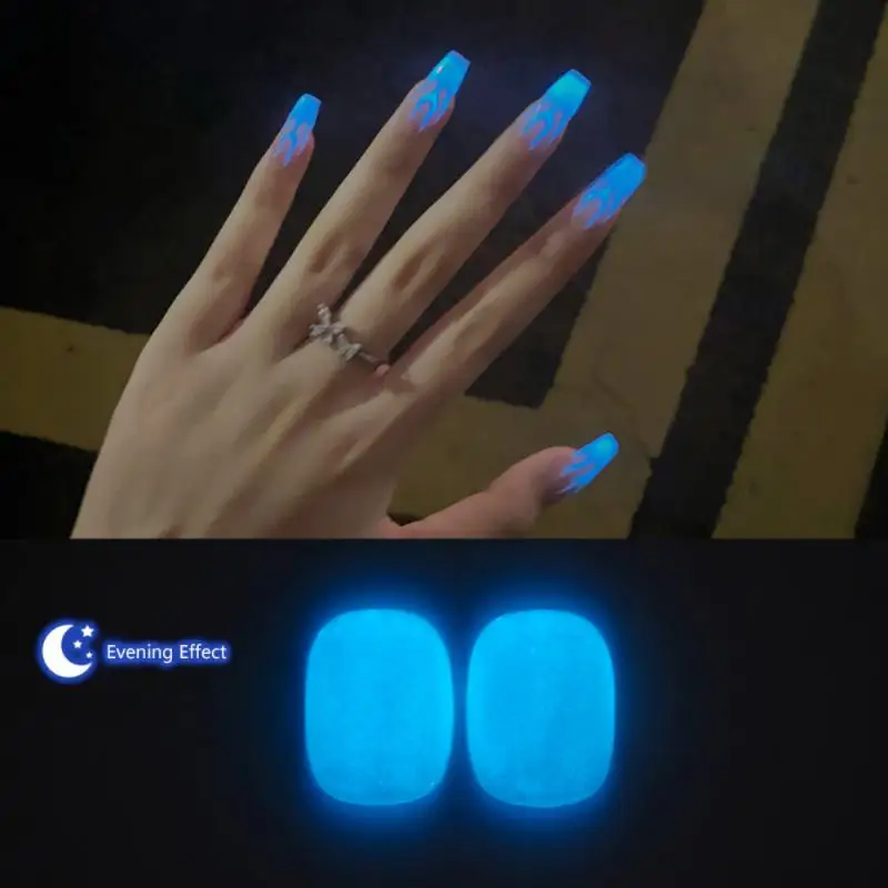 

15ml Blue Neon Luminous Gel Nail Polish Halloween Bungee Fluorescent Nail Gel Glow In Dark Semi Permanent Nails Polish Varnish