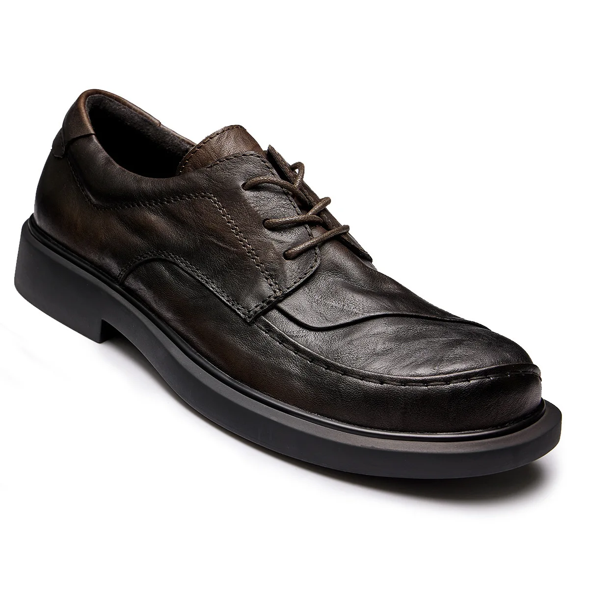 

Men Thick Bottom Fashion High Quality Genuine Leather Shoes Men,Lace-Up Business Men Shoes,Men Dress Shoes,Summer Spring Autumn