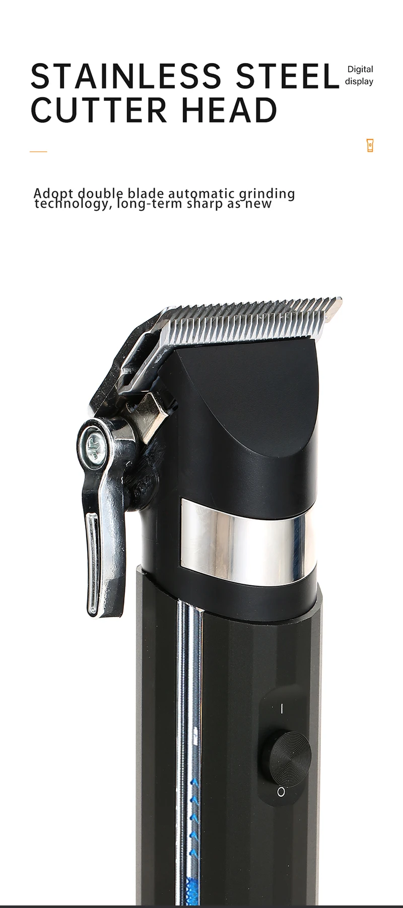 Hair Cutting Machine Professional Hair Clipper Electric Hair Trimmer  Wired Haircut Barber Home Trimmers Men Shaver Barber Mower