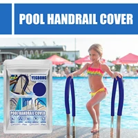 swimming pool handrail cover soft and comfortable non slip sleeves rail protector ladder step hand rail accessories dropship