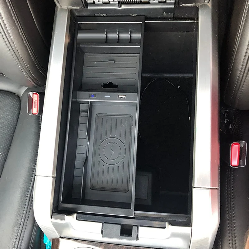 10 Вт автомобильное беспроводное зарядное устройство центральная консоль