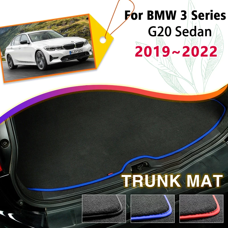 Автомобильный коврик для багажника BMW 3 серии G20 седан 2019 ~ 2022 багажник поднос