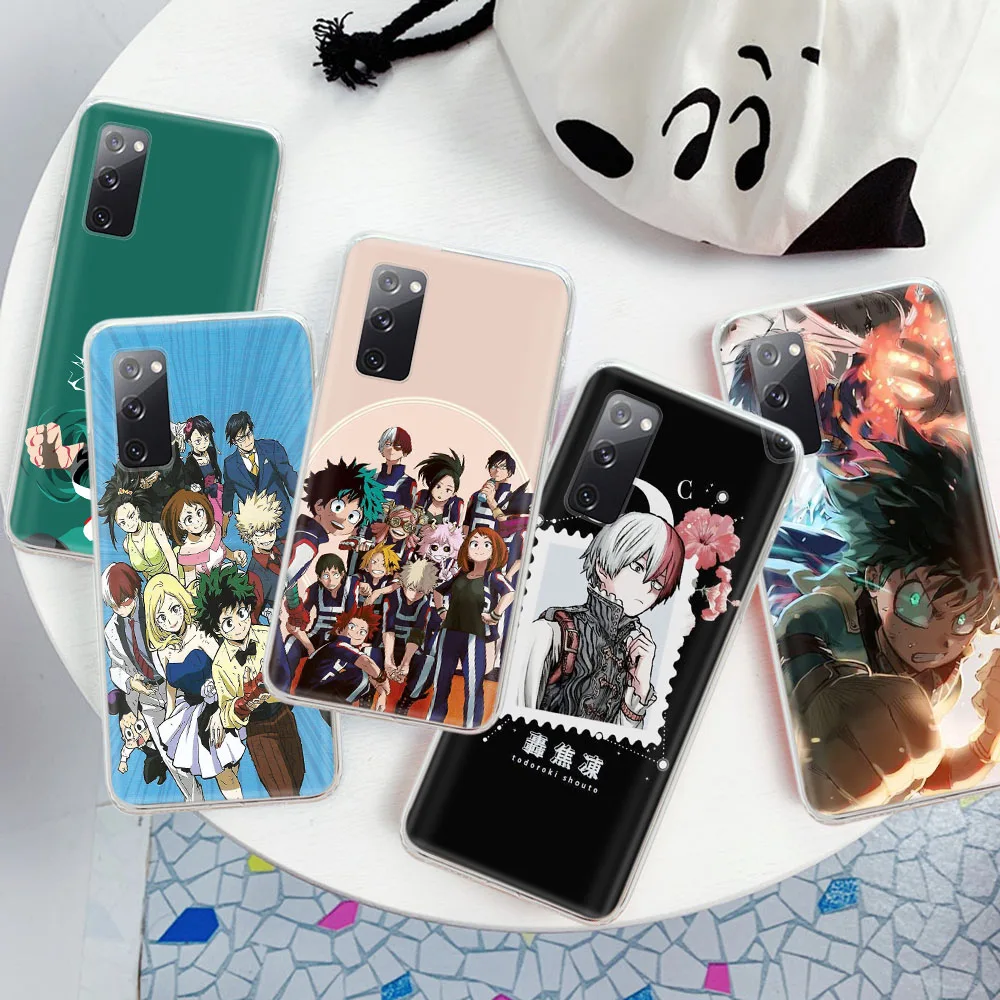 Мягкий чехол для OPPO A11K A12 A15 A16 A16K A17 A31 A33 A32 A53 A35 A36 A76 A38 F21 Reno 4 Find X3 Pro ZR63 Hero Academia