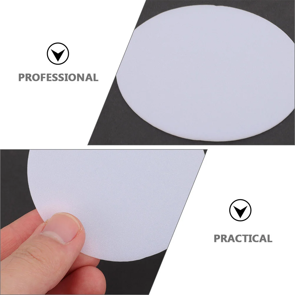 Прожектор светодиодный аксессуар абажур антибликовый диффузионный 4 шт. черный